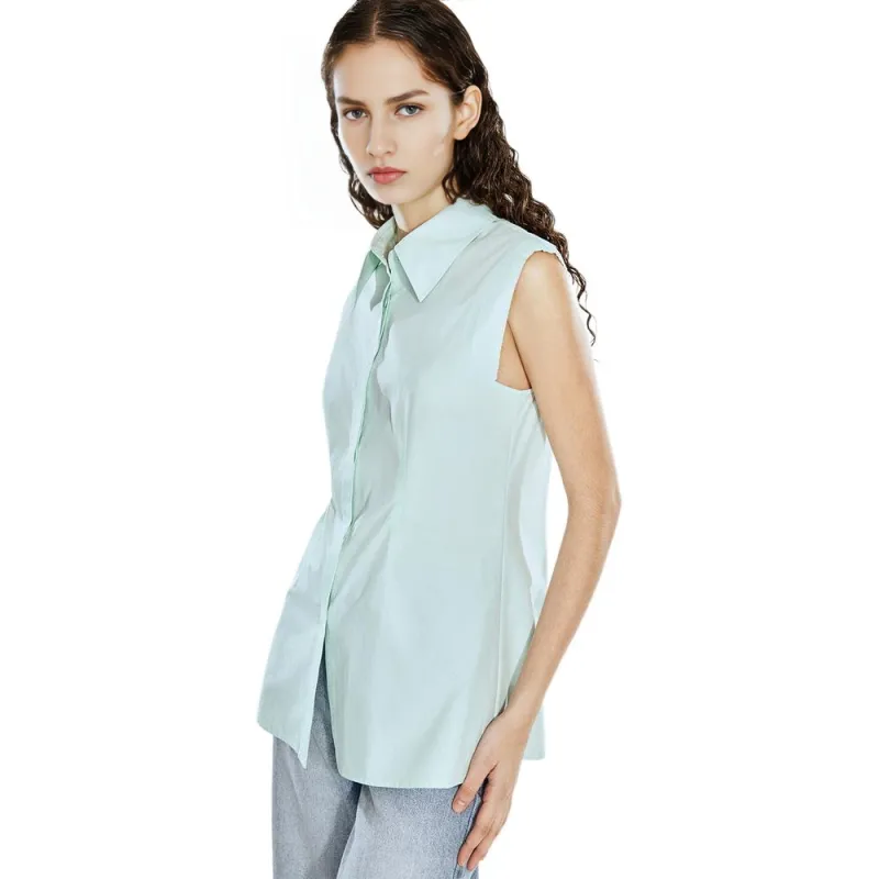 COVERINS Shirts Women's Light Green-3