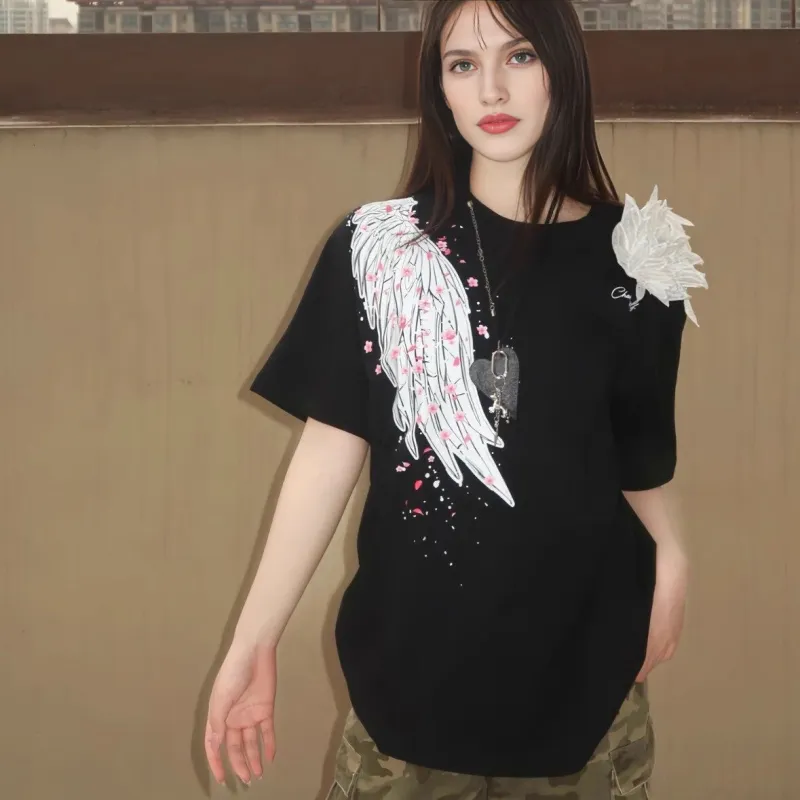 WOHOO T Shirts Unisex Black-3