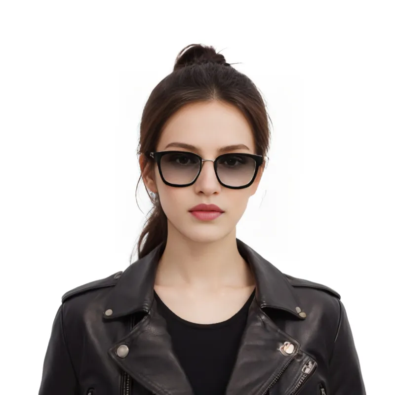 GUCCI Unisex Sunglasses With Gold And Crystal Frame-3