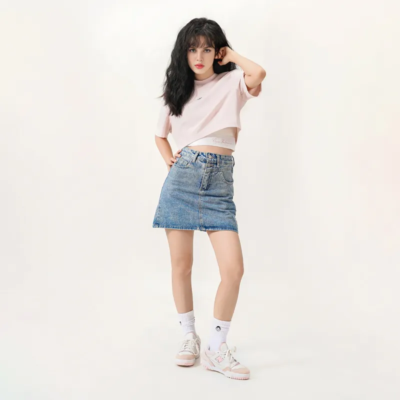 New Balance 550 White Pink Women's-6