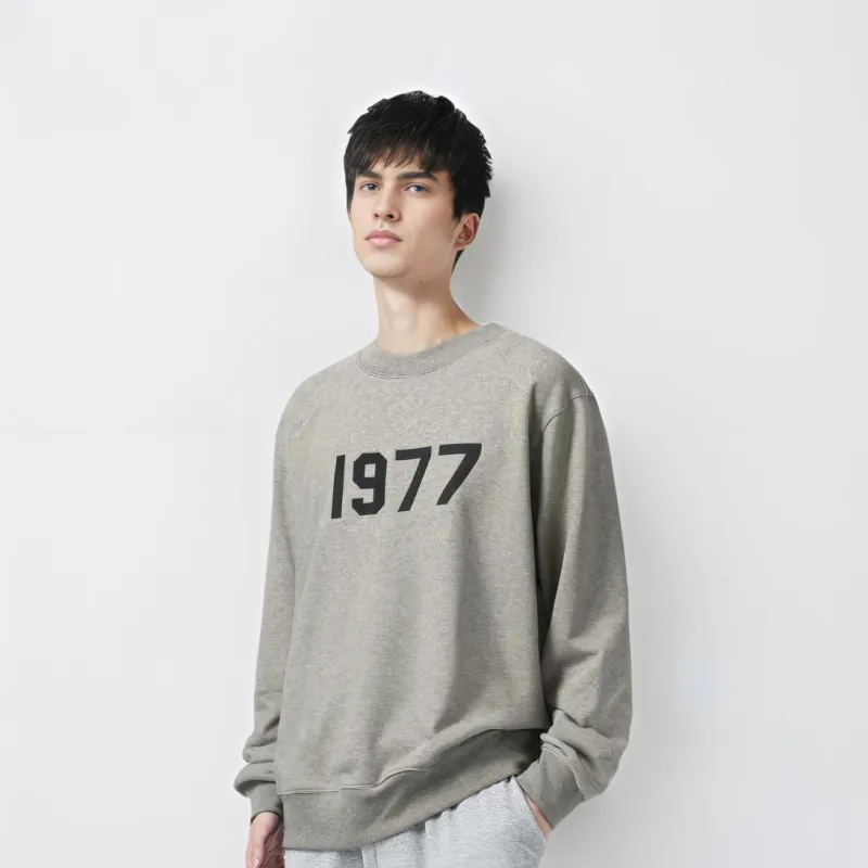 Fear Of God Essentials 1977 Series Sweatshirt Unisex Dark Oat-3