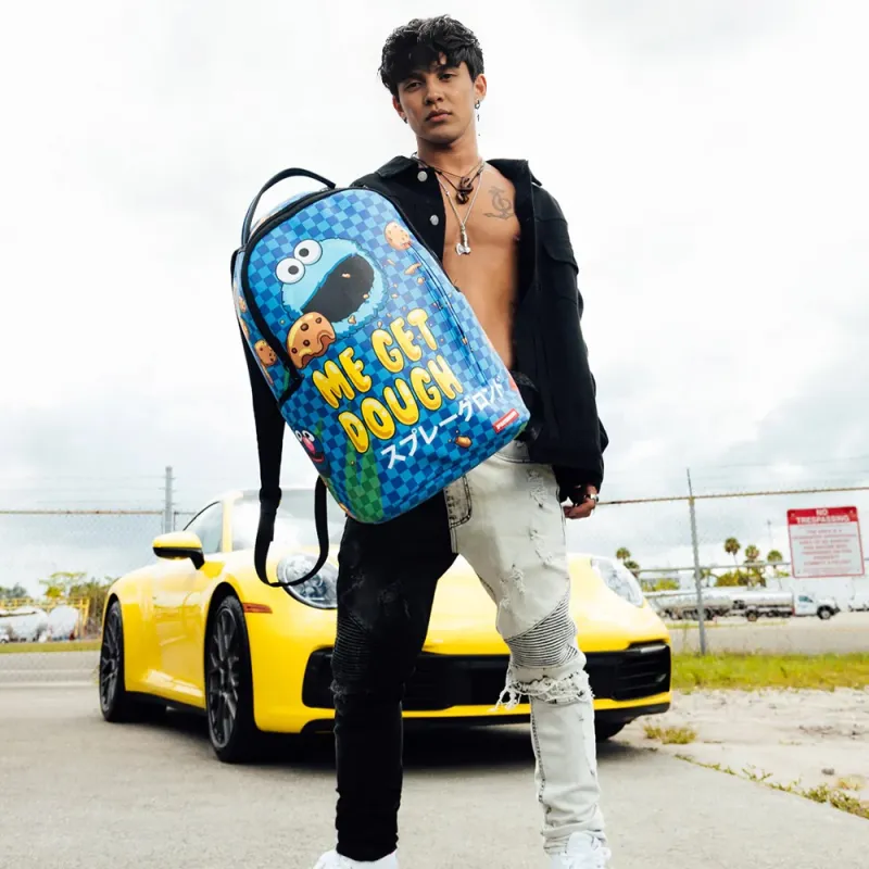 SPRAYGROUND Sesame Street Collaboration Polyester Backpack Regular Unisex Medium Blue-3