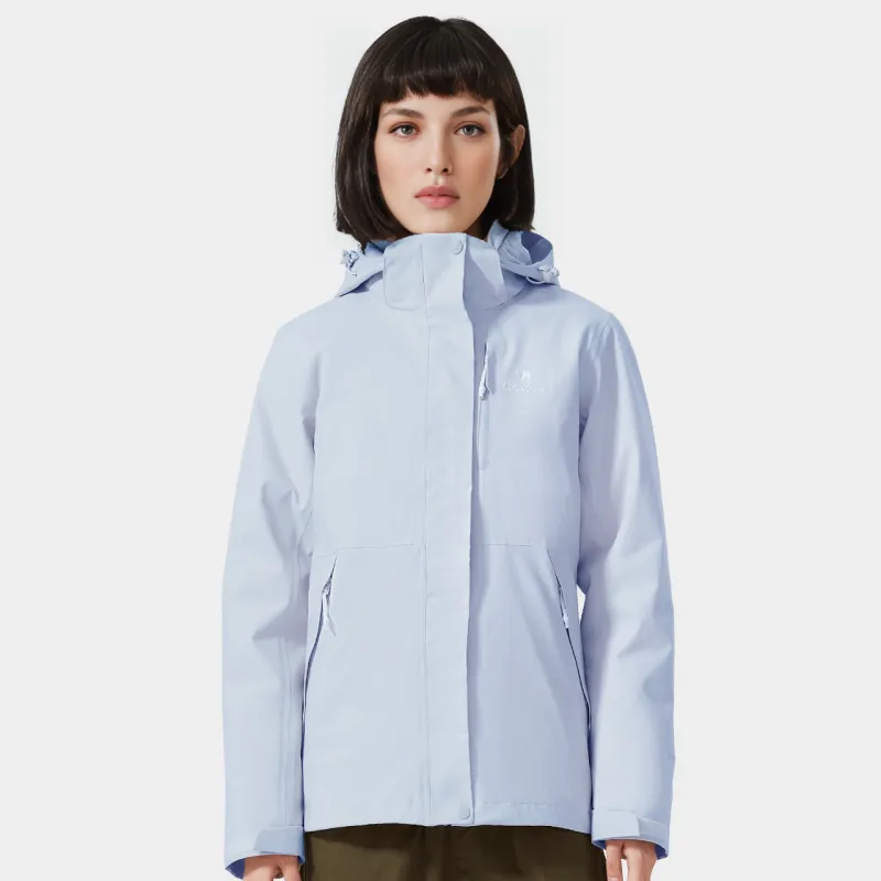 CAMEL Waterproof, Windproof, Breathable, Thermal, Cold Resistant Windbreaker Jacket Women's-3