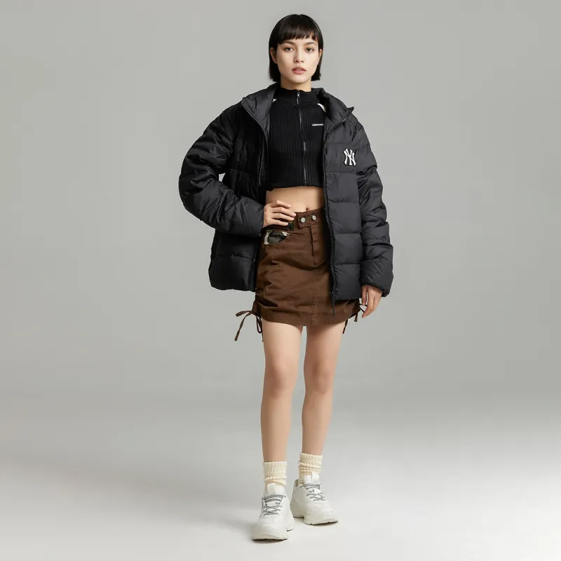 MLB Down Jacket Cropped Unisex Black-2