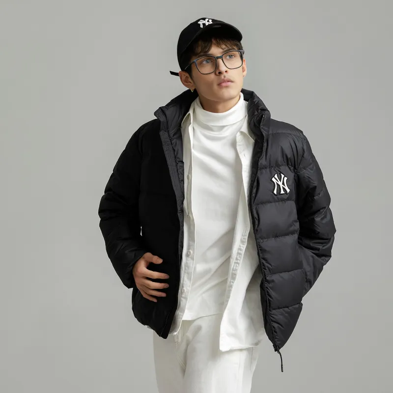 MLB Down Jacket Cropped Unisex Black-8
