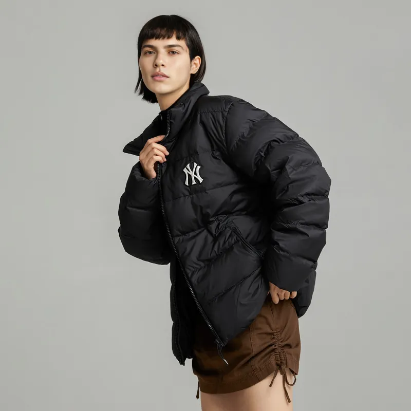 MLB Down Jacket Cropped Unisex Black-5