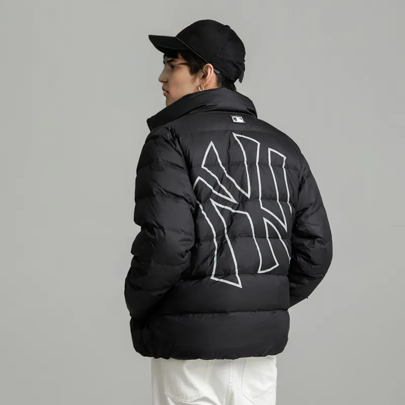 MLB Down Jacket Cropped Unisex Black-10