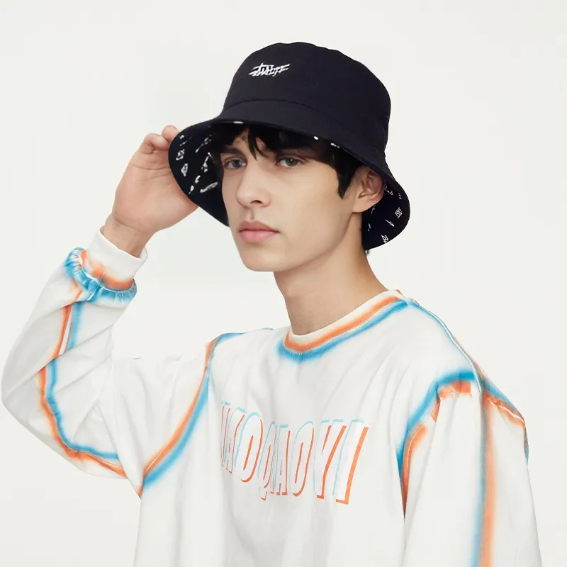 CACUSS Junior 100% Cotton Bucket Hats Unisex Solid Color-1