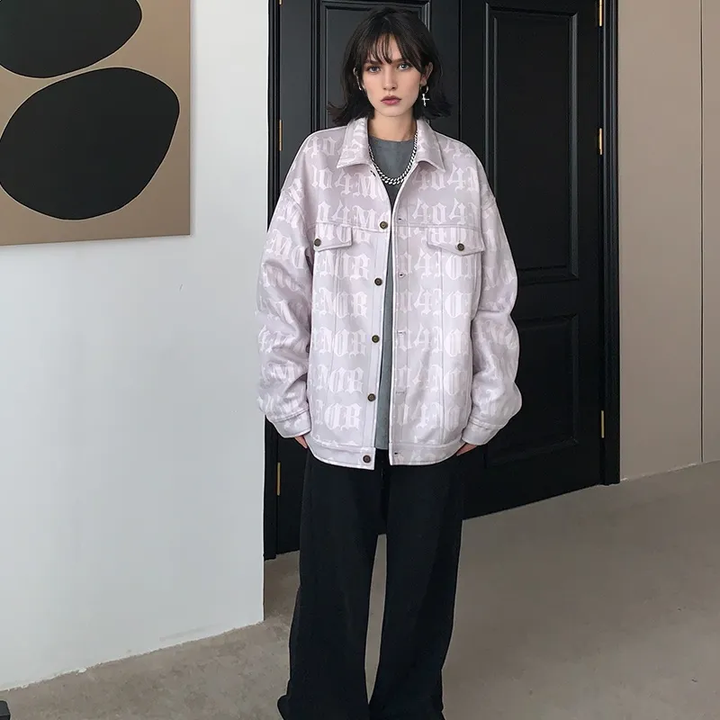 404MOB GANG Jackets Women's Gray-2