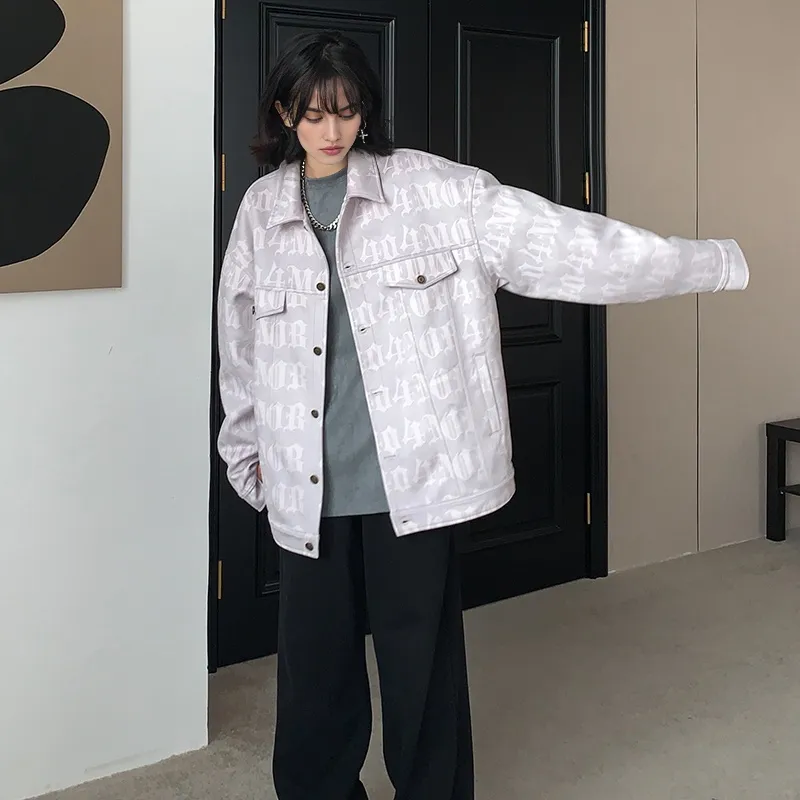 404MOB GANG Jackets Women's Gray-3