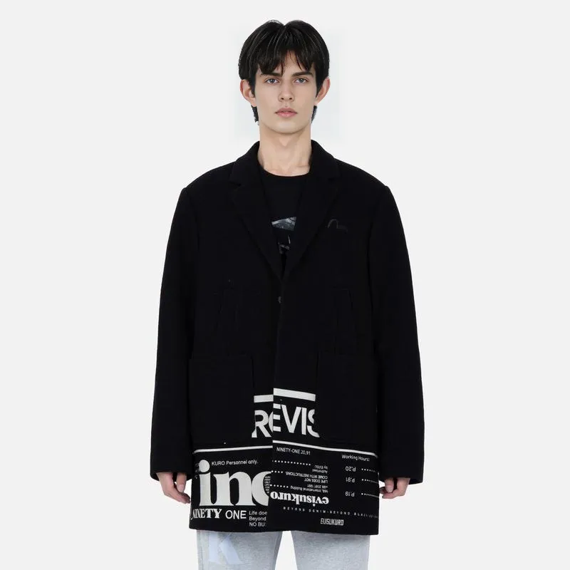 EVISU Business Suit Men's Black-2