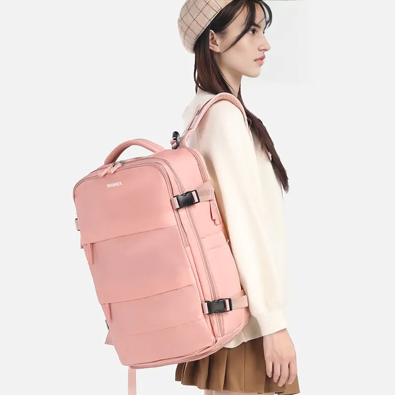 RIOREX Fabric Laptop Backpack Large Size Unisex Multicolor-6