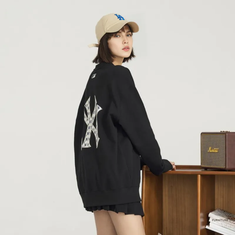 MLB New York Yankees Sweatshirts Unisex Black-5