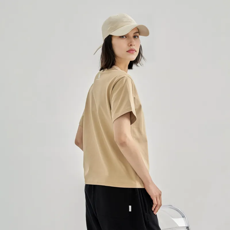 New Balance T Shirt Women's Khaki-3