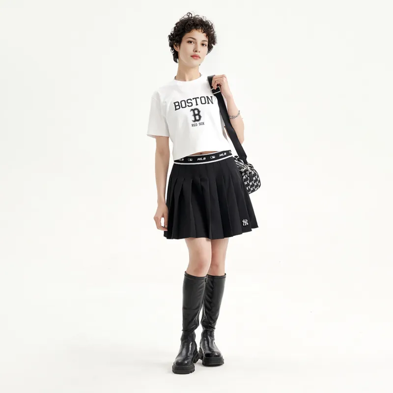 MLB New York Yankees Casual Short Skirts Women's Black-2