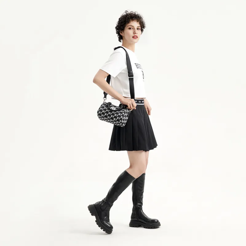MLB New York Yankees Casual Short Skirts Women's Black-3
