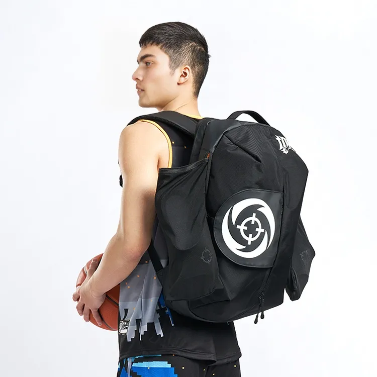 RIGORER Polyester Backpack Regular Unisex Black-3