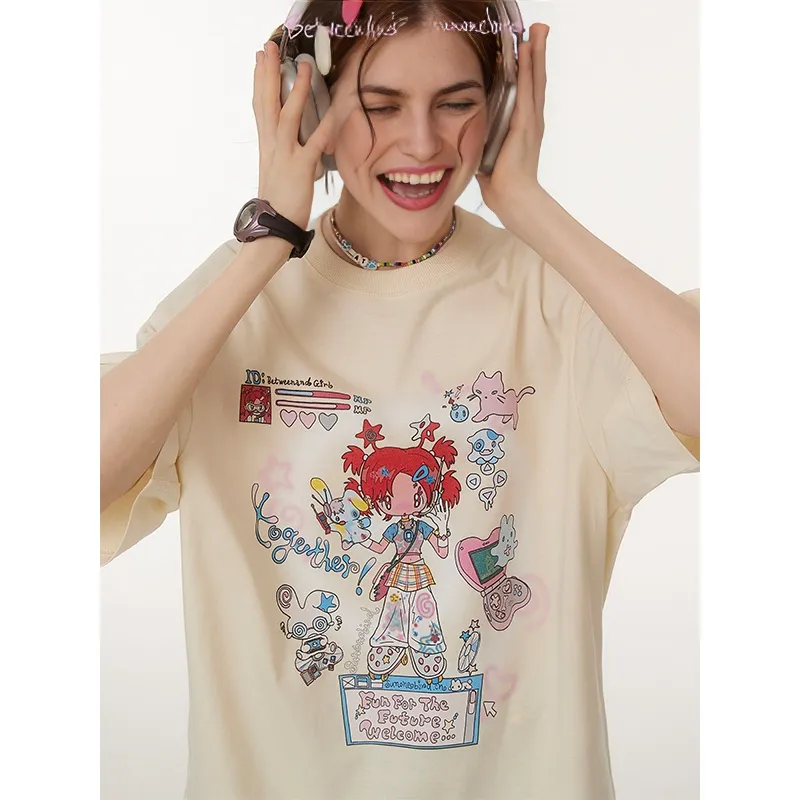 BETWEENAND T Shirts Women's-2