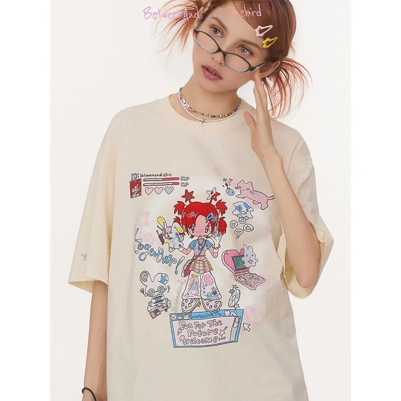 BETWEENAND T Shirts Women's-4