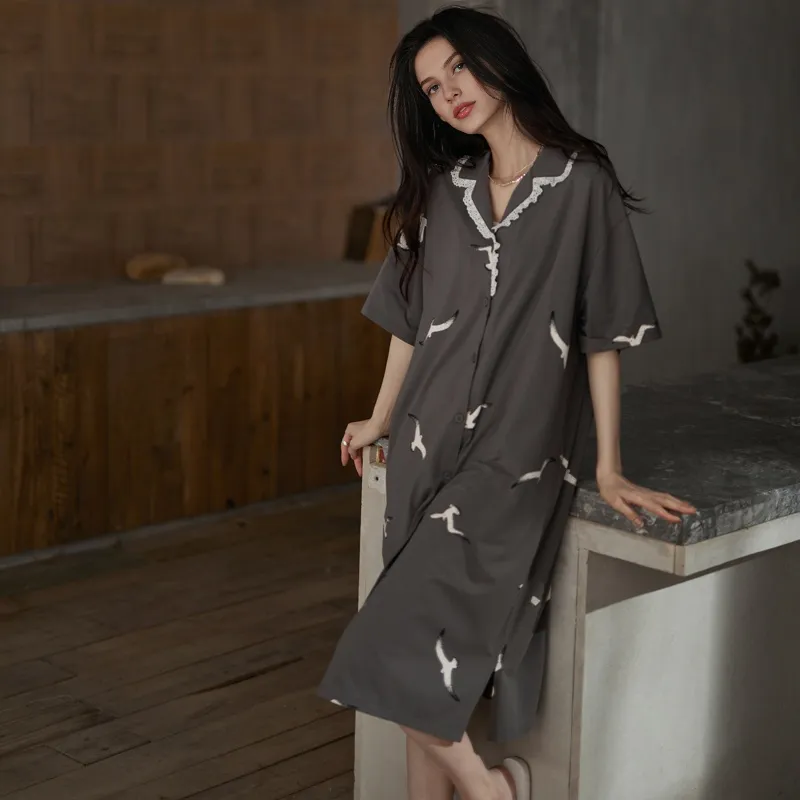 Same Language Women's Nightgowns-1