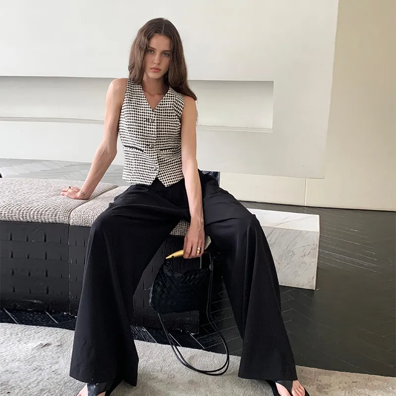 ZHOUMIAO Casual Pants Women's-2