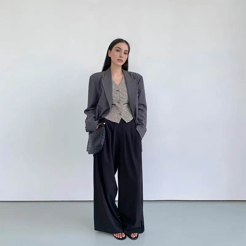 ZHOUMIAO Casual Pants Women's-5