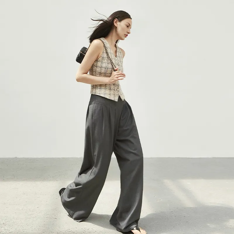 ZHOUMIAO Casual Pants Women's-9