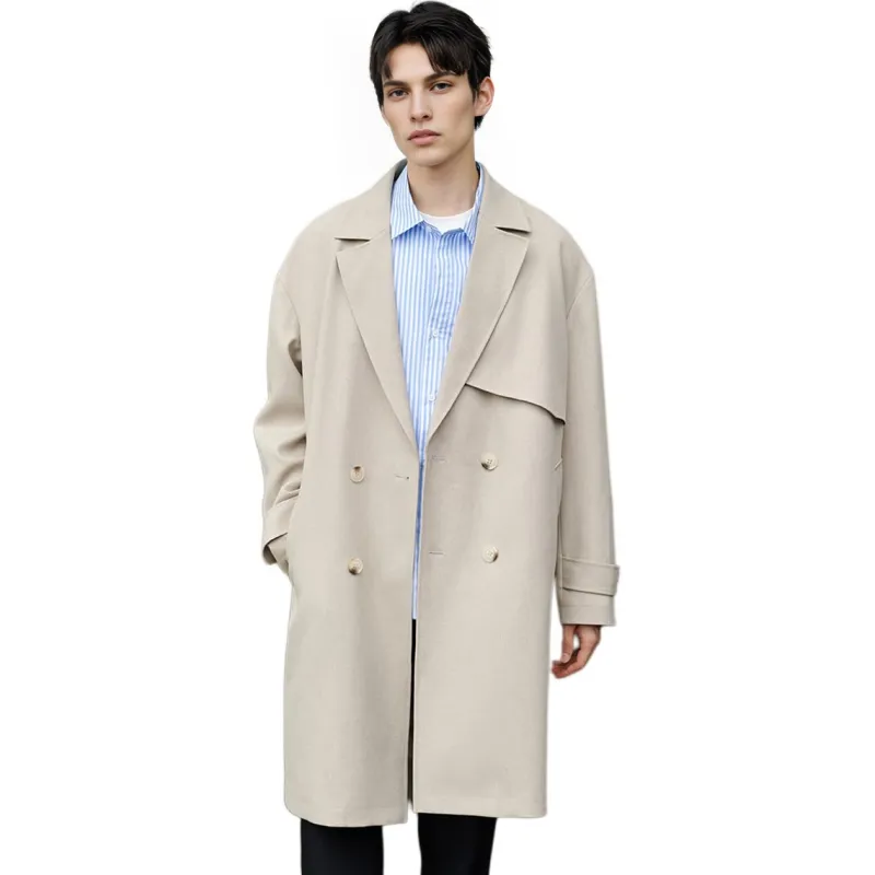 A.B.X Trench Coats Men-5