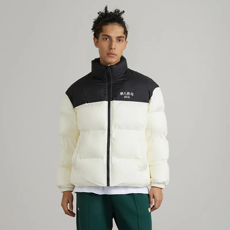 OCCUPY Classic Logo Puffer Jackets Unisex-2
