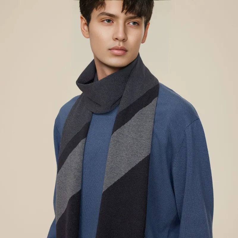 HLA Knit Scarves Unisex-3