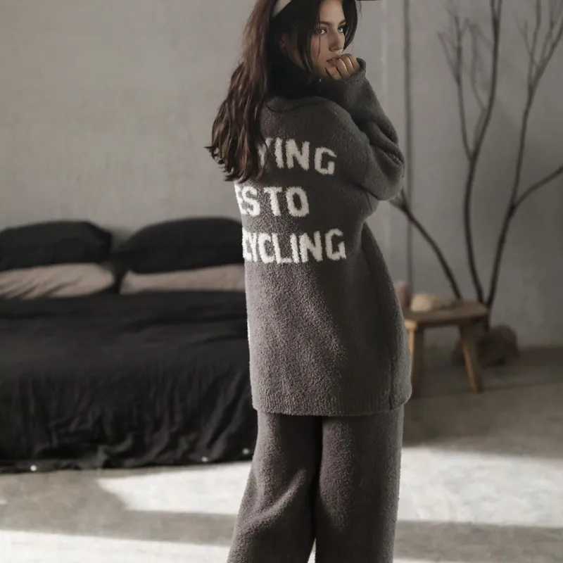 Same Language Unisex Pajama Sets-23