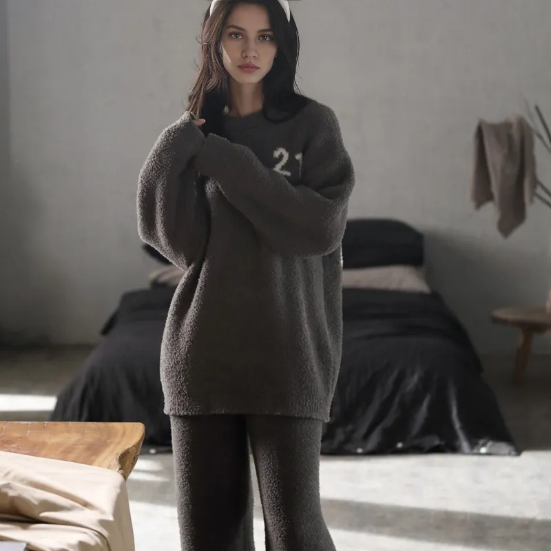 Same Language Unisex Pajama Sets-19