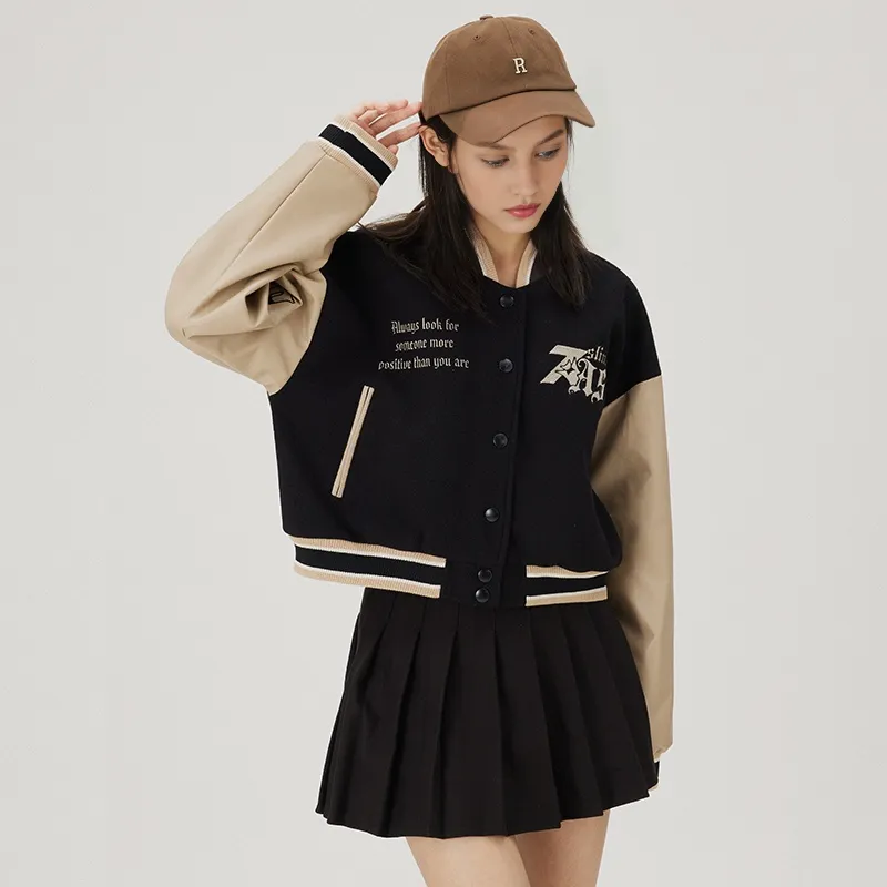 ZUOBEIKA Baseball Jacket Women's-1