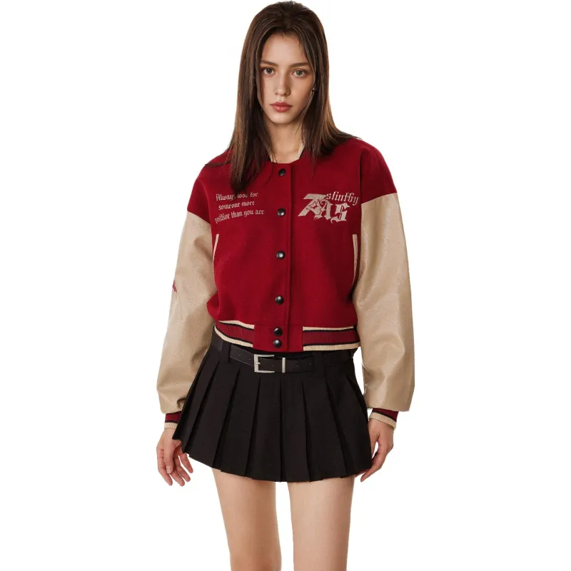 ZUOBEIKA Baseball Jacket Women's-4
