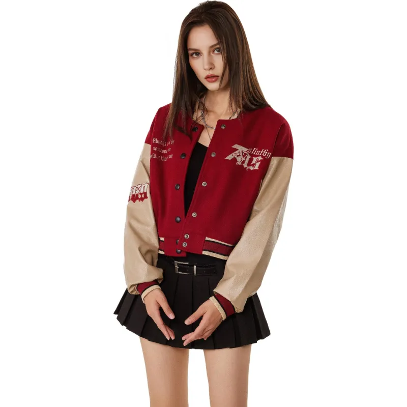 ZUOBEIKA Baseball Jacket Women's-5