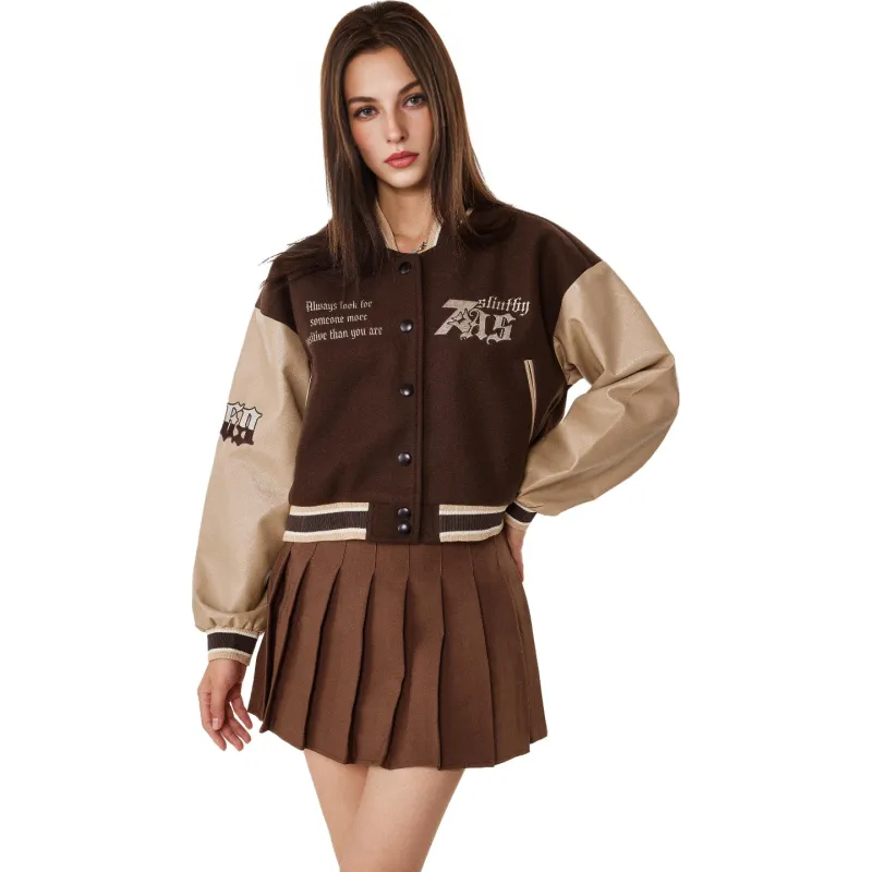 ZUOBEIKA Baseball Jacket Women's-7