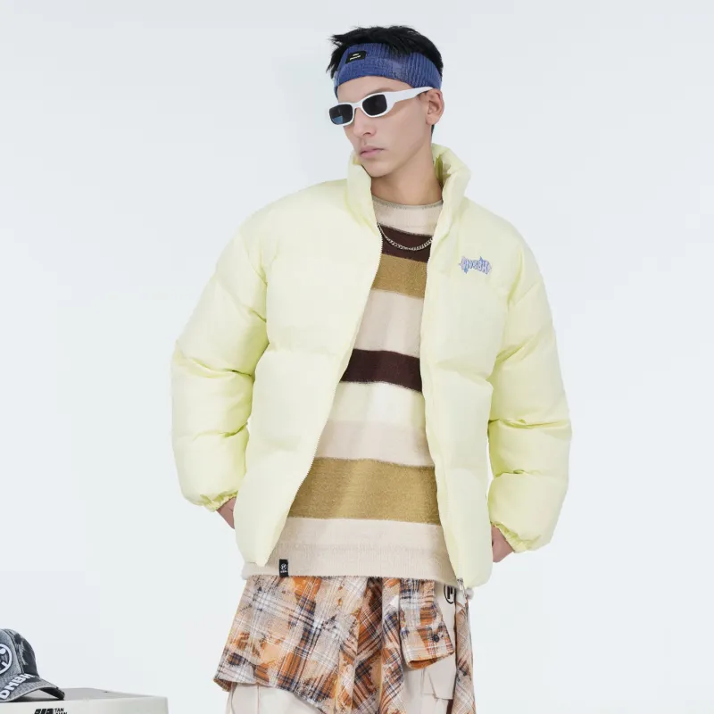 DNBH Puffer Jacket Mid Length Coat Unisex Multiple Colors-9