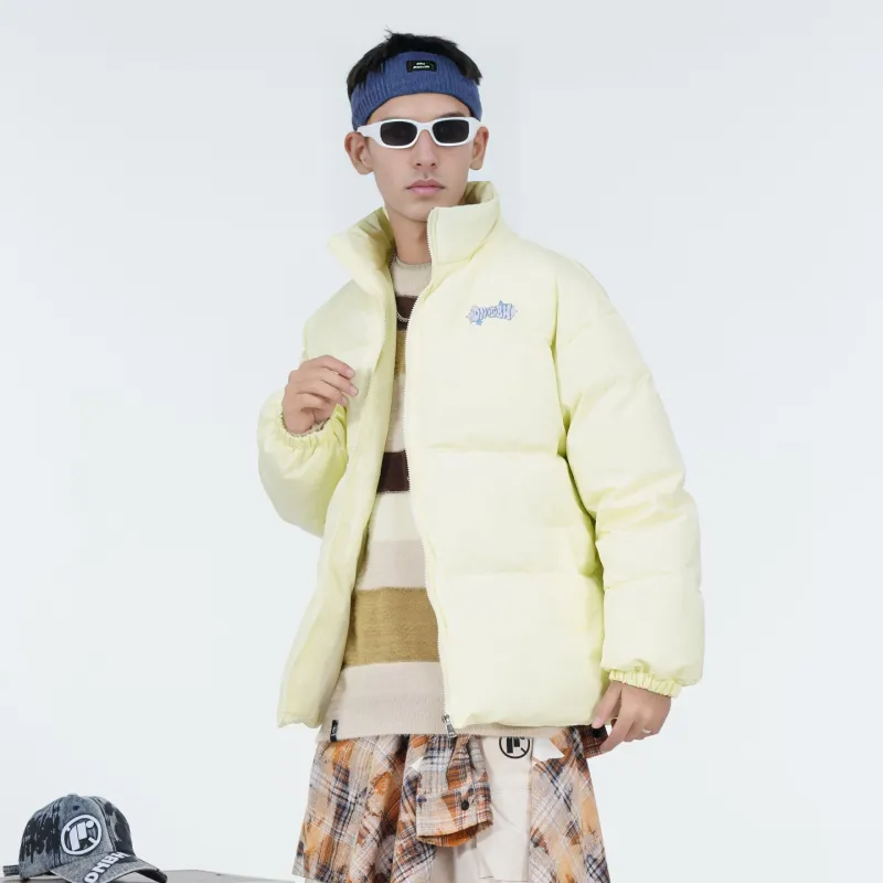 DNBH Puffer Jacket Mid Length Coat Unisex Multiple Colors-10