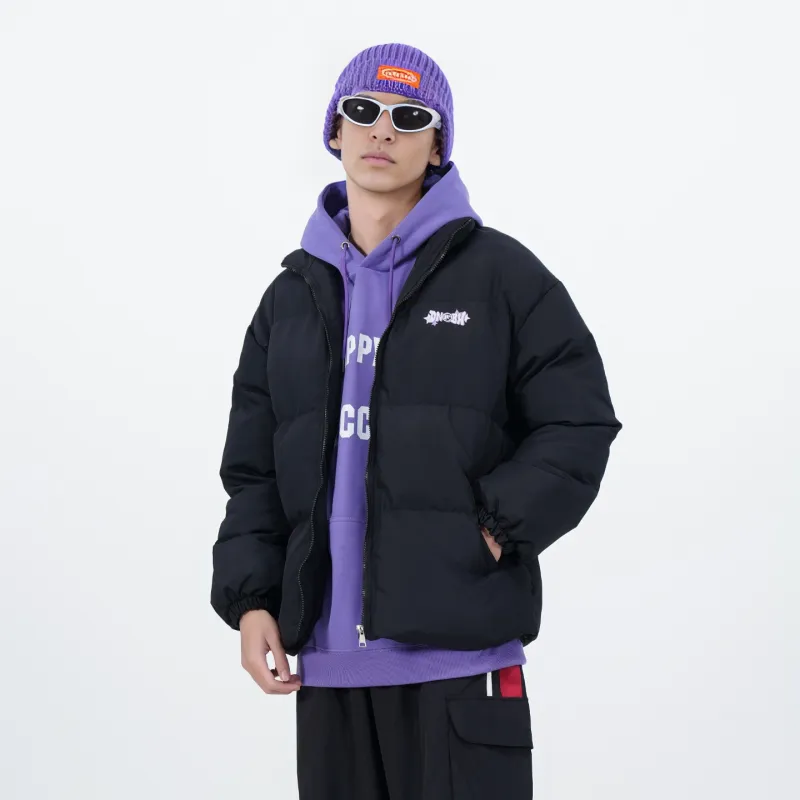 DNBH Puffer Jacket Mid Length Coat Unisex Multiple Colors-17