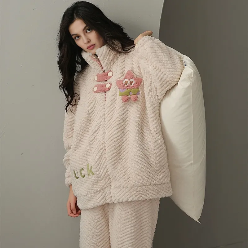 Chun Xi Women's Pajama Sets-6