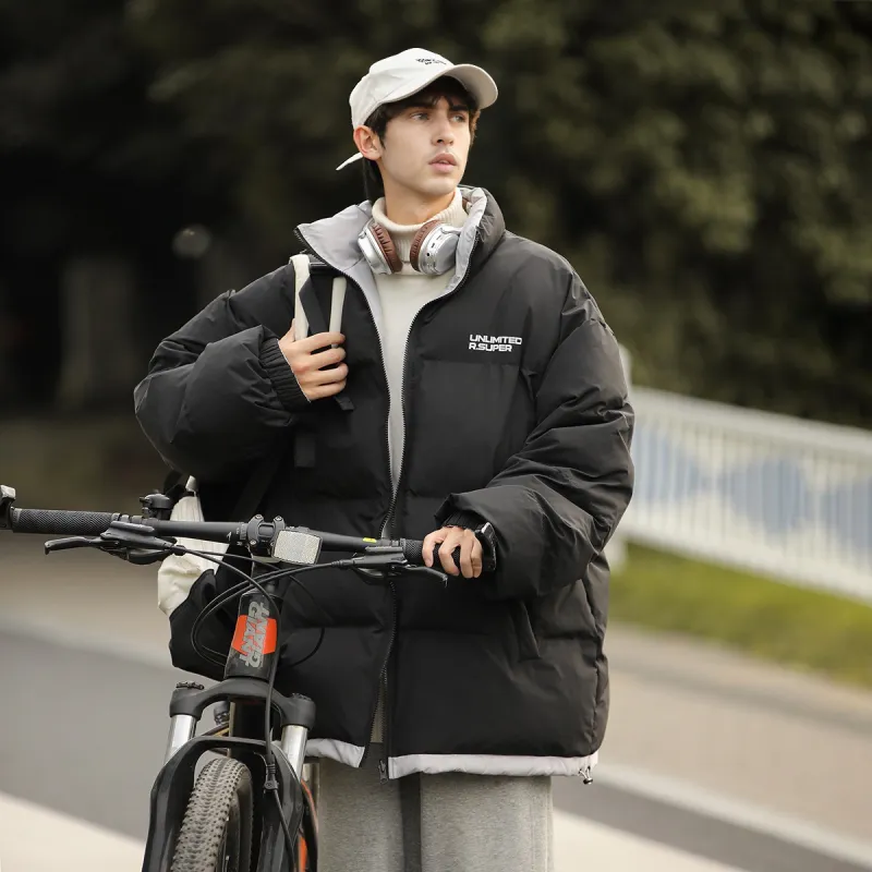R.super Puffer Jackets Unisex-5