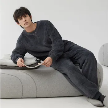 Floating light islands Men Pajama Sets