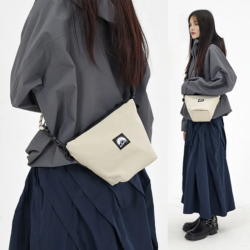 MYEDITION 3L Bucket Bag Shoulder Bag Outdoor Bag Water repellent Polyester Multicolor Unisex-8