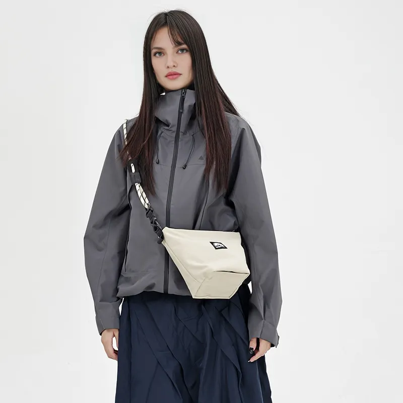 MYEDITION 3L Bucket Bag Shoulder Bag Outdoor Bag Water repellent Polyester Multicolor Unisex-9