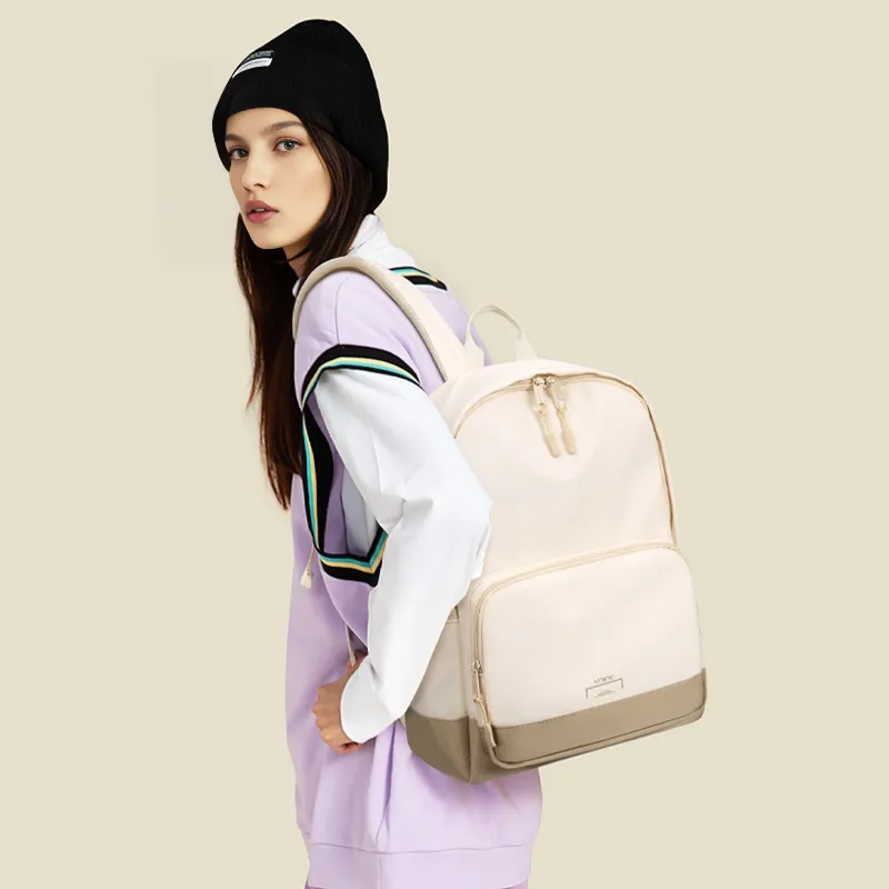V.NINE Fabric Back To School 15 Inch Computer Backpack Backpack Large Size Unisex Multicolor-8