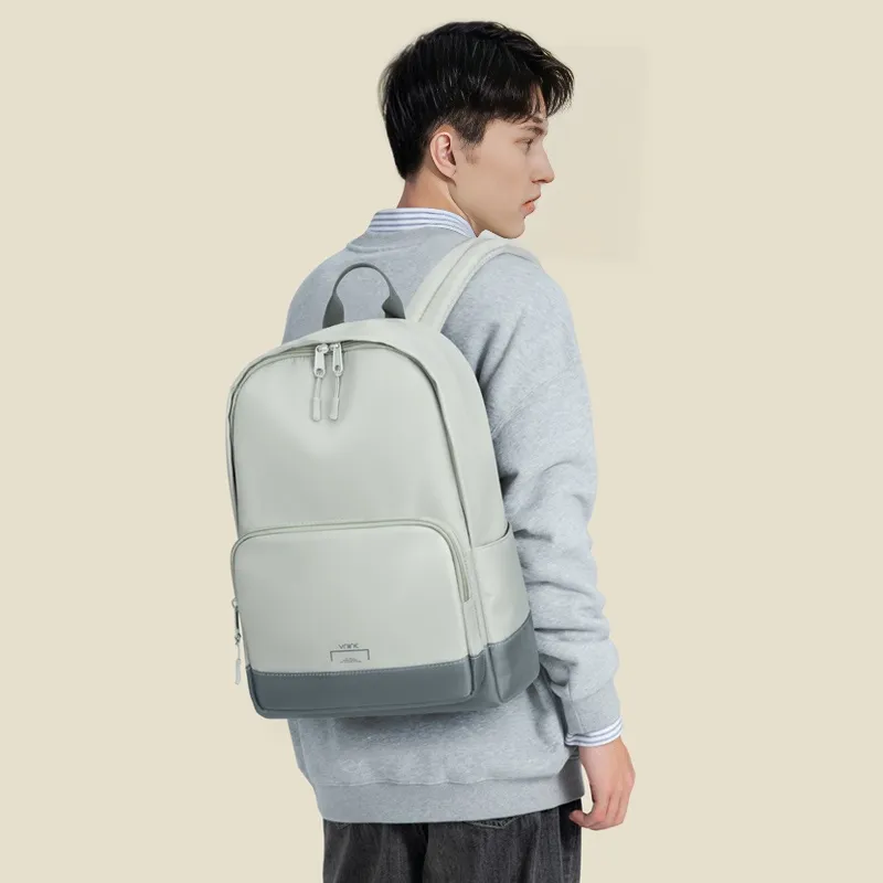 V.NINE Fabric Back To School 15 Inch Computer Backpack Backpack Large Size Unisex Multicolor-14