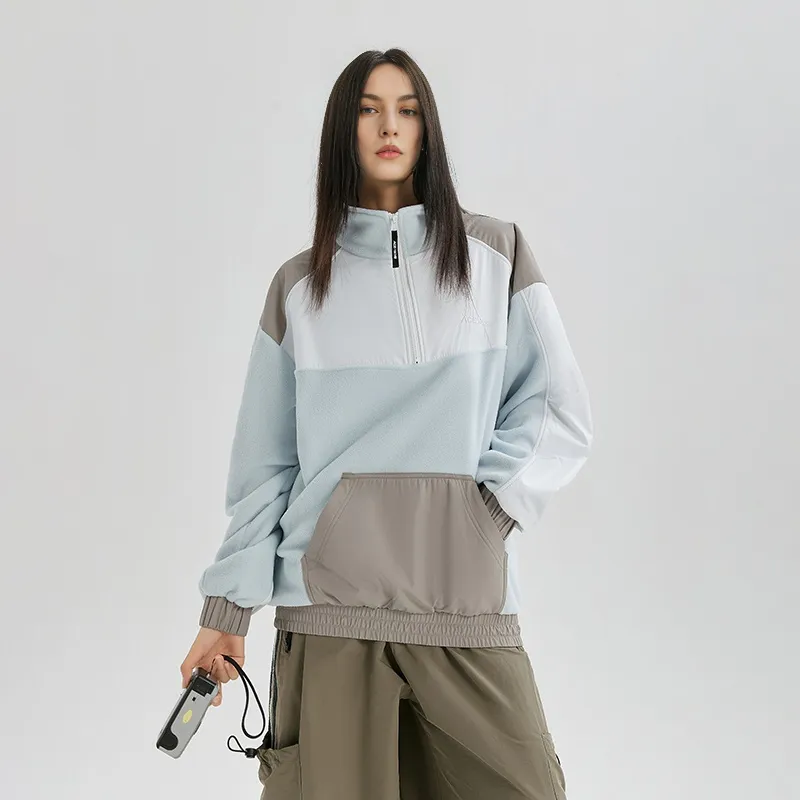YK&YB Sweatshirt Women's Blue Coffee White-1