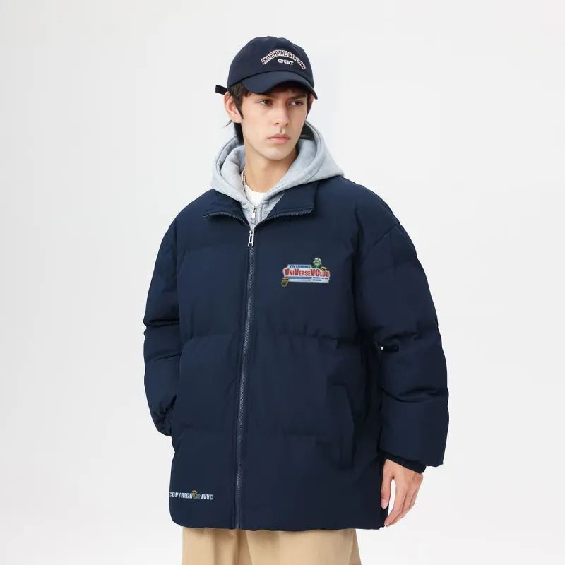 VniVerseVClub Puffer Jacket Coat Unisex-11