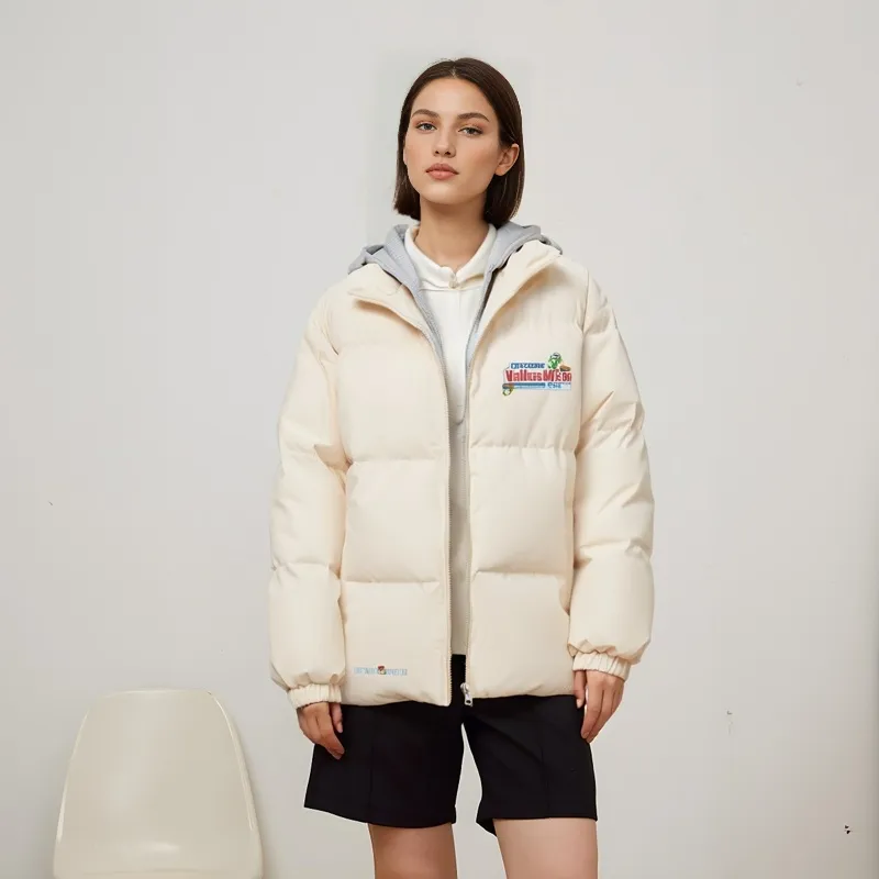 VniVerseVClub Puffer Jacket Coat Unisex-23