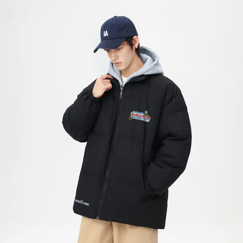 VniVerseVClub Puffer Jacket Coat Unisex-2